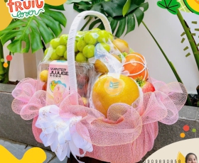 GIỎ QUÀ TẶNG TRÁI CÂY  TẶNG ĐÁM GIỖ