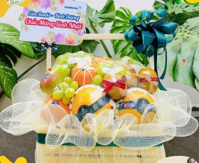 GIỎ QUÀ TẶNG TRÁI CÂY SINH NHẬT | MS 0118