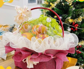 GIỎ QUÀ TẶNG TRÁI CÂY NHẬP KHẨU | MS 116